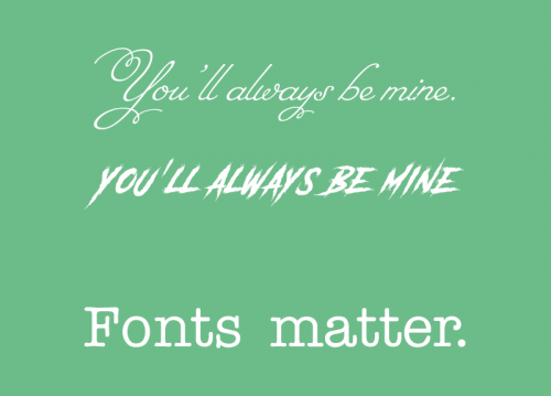 If You Were a Font, Which One Would You Be?