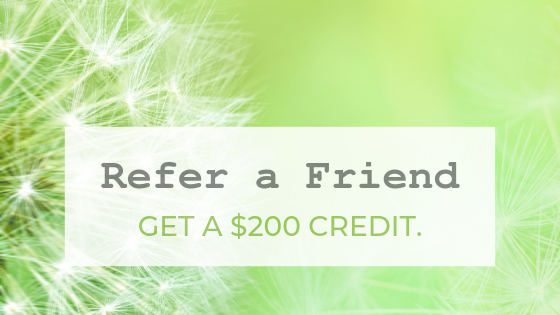 Refer a Friend, Get a $200 Credit