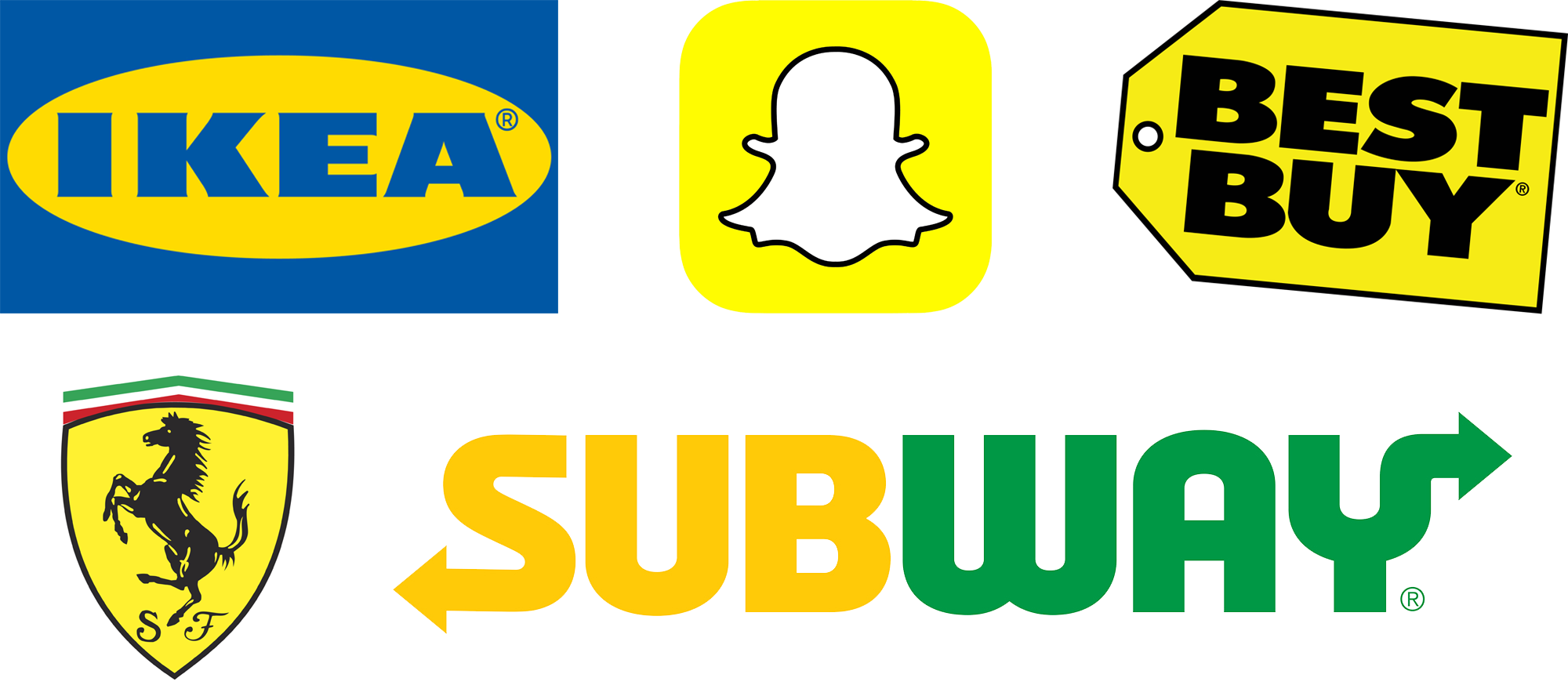 Famous Yellow Logos