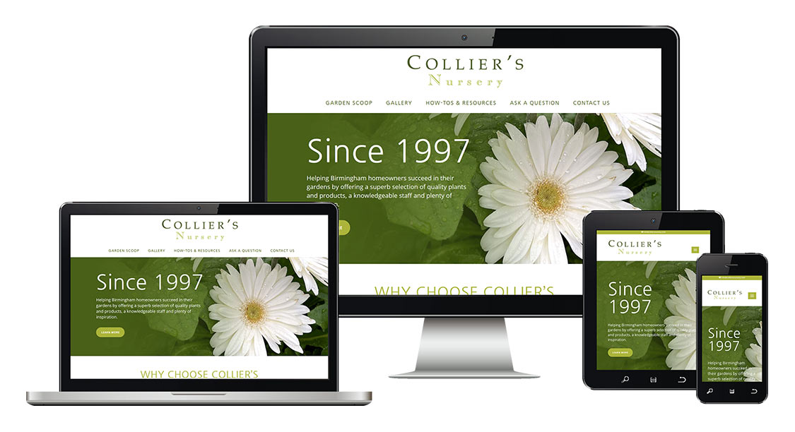 Collier's Nursery launches their new site!