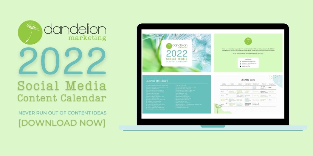 2022 Social Media Content Calendar: Never Run Out of Content Ideas! [DOWNLOAD NOW]